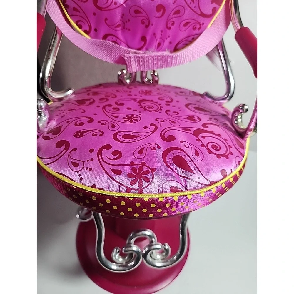 Our Generation Salon Chair Fits‎ American Girl Doll Sitting Pretty Hearts